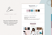 Eva Facebook Page Canva Template, a Templates & Theme by The Canva Template Shop (Thumbnail 5 of 5)