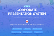 Corporate Bundle-PowerPoint Version, a Presentation Template by New Coral Design (Thumbnail 1 of 23)