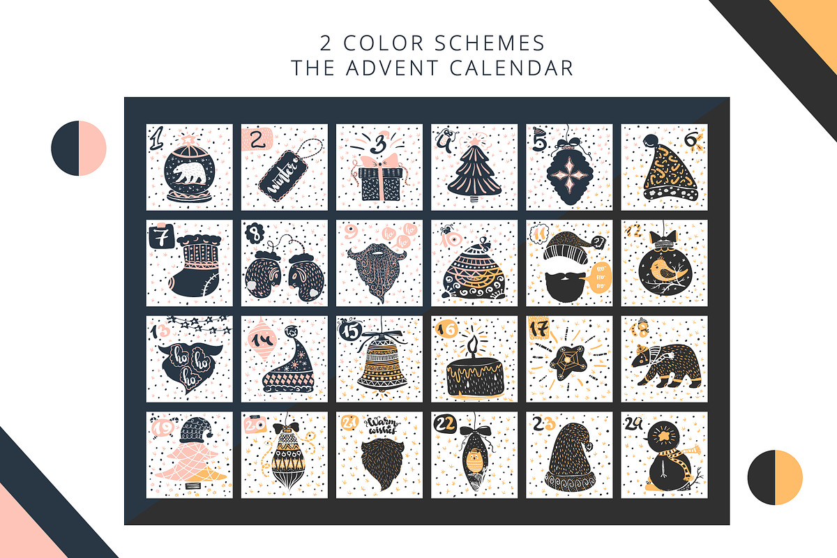 Christmas Advent Calendar, an Object Graphic by Alyonka_lis (Photo 2 of 8)