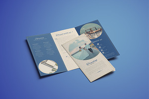 Traveling Business Trifold Brochure