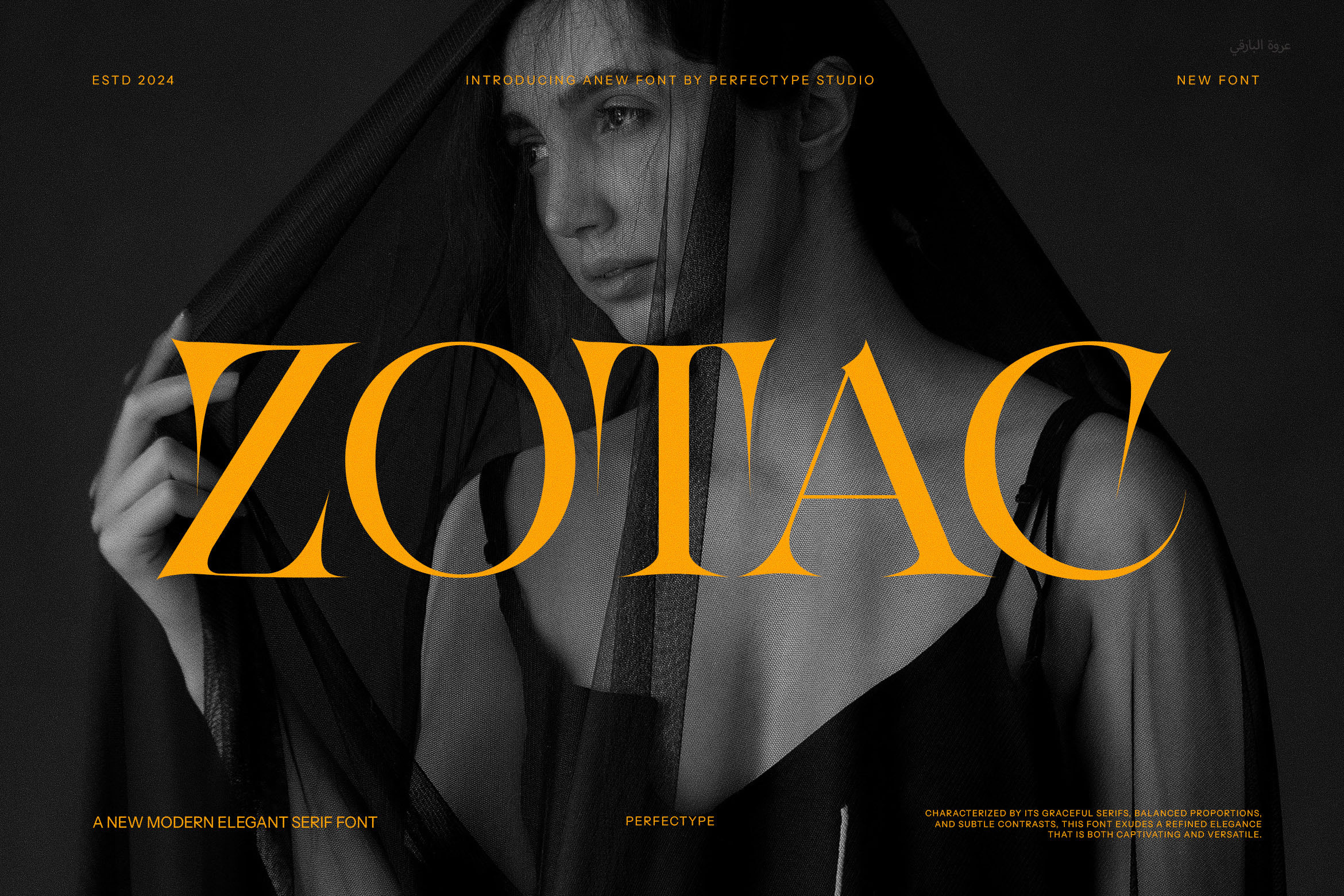 Zotac Tattoo Serif Font By Perfectype