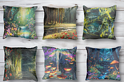 Fantasy Enchanted Forest  Paper, a Background Graphic by LA Design (Thumbnail 7 of 10)