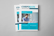 Corporate Business Magazine Template, a Magazine Template by Layout Design (Thumbnail 1 of 13)