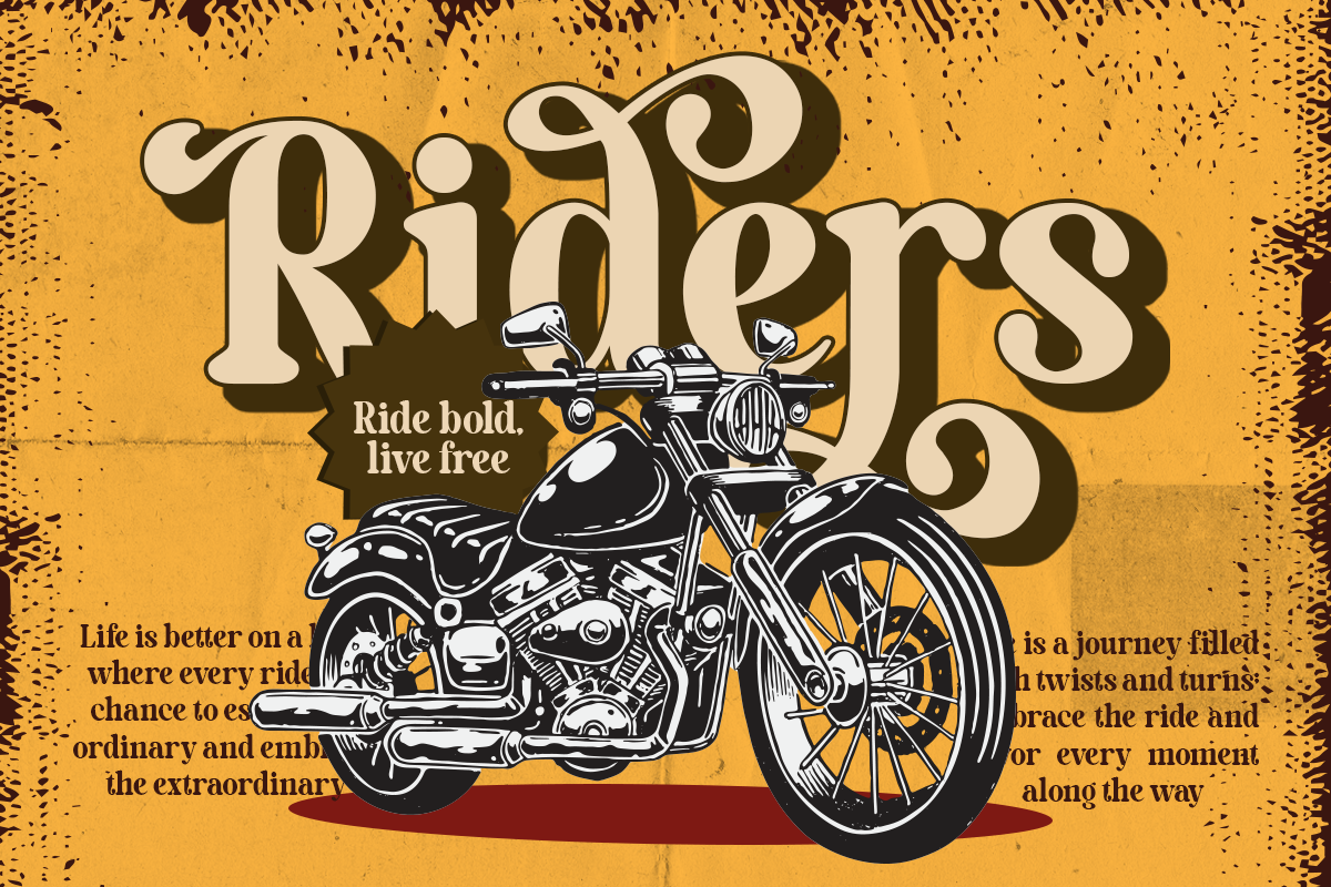 Mocha Brown - Unique Retro Font, a Serif Font by Say Studio (Photo 4 of 12)