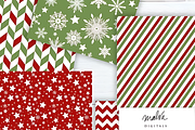 Christmas Patterns Backgrounds, a Pattern Graphic by Design Station (Thumbnail 3 of 3)