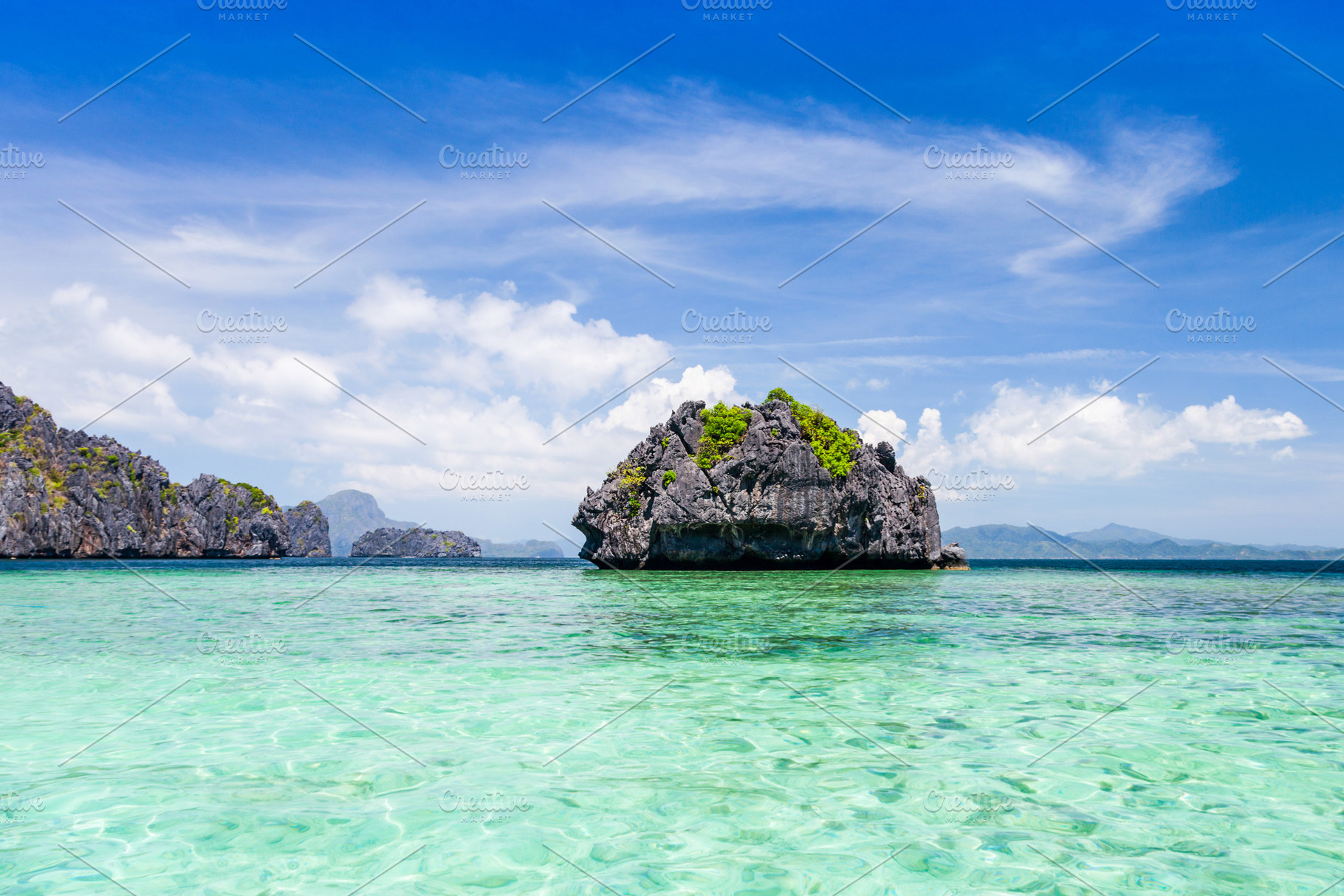 Tropical island, a Photo by saiko3p