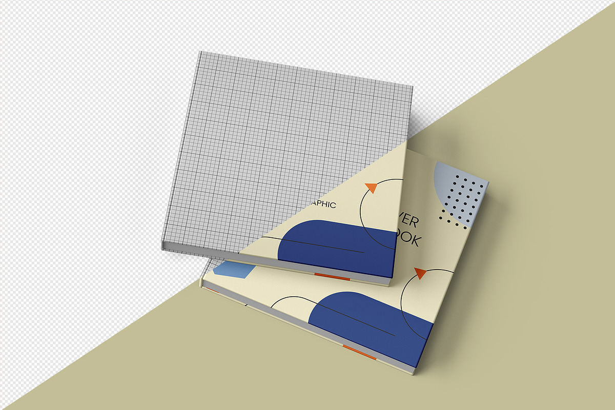 Hardcover Square Book Mockup v2, a Books & Magazine Mockup by Illusiongraphic (Photo 11 of 22)
