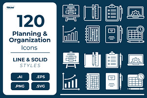 Planning and Organization Icon, an Icon by Tekuni
