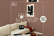Calm Room: Mix Ratio frame mockups, a Merchandise Mockup by MCKP*ME (Thumbnail 3 of 8)