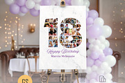 18th Birthday Photo Collage Poster, a Poster Template by Godserv Designs (Thumbnail 2 of 14)