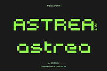 Astrea ALT - 8 Bit Pixel Game Font