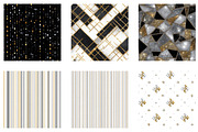 Silver and Gold Glitter Pattern, a Pattern Graphic by CreationArt (Thumbnail 5 of 7)