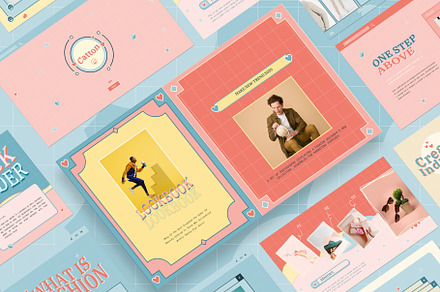 Catton Pastel Keynote Template