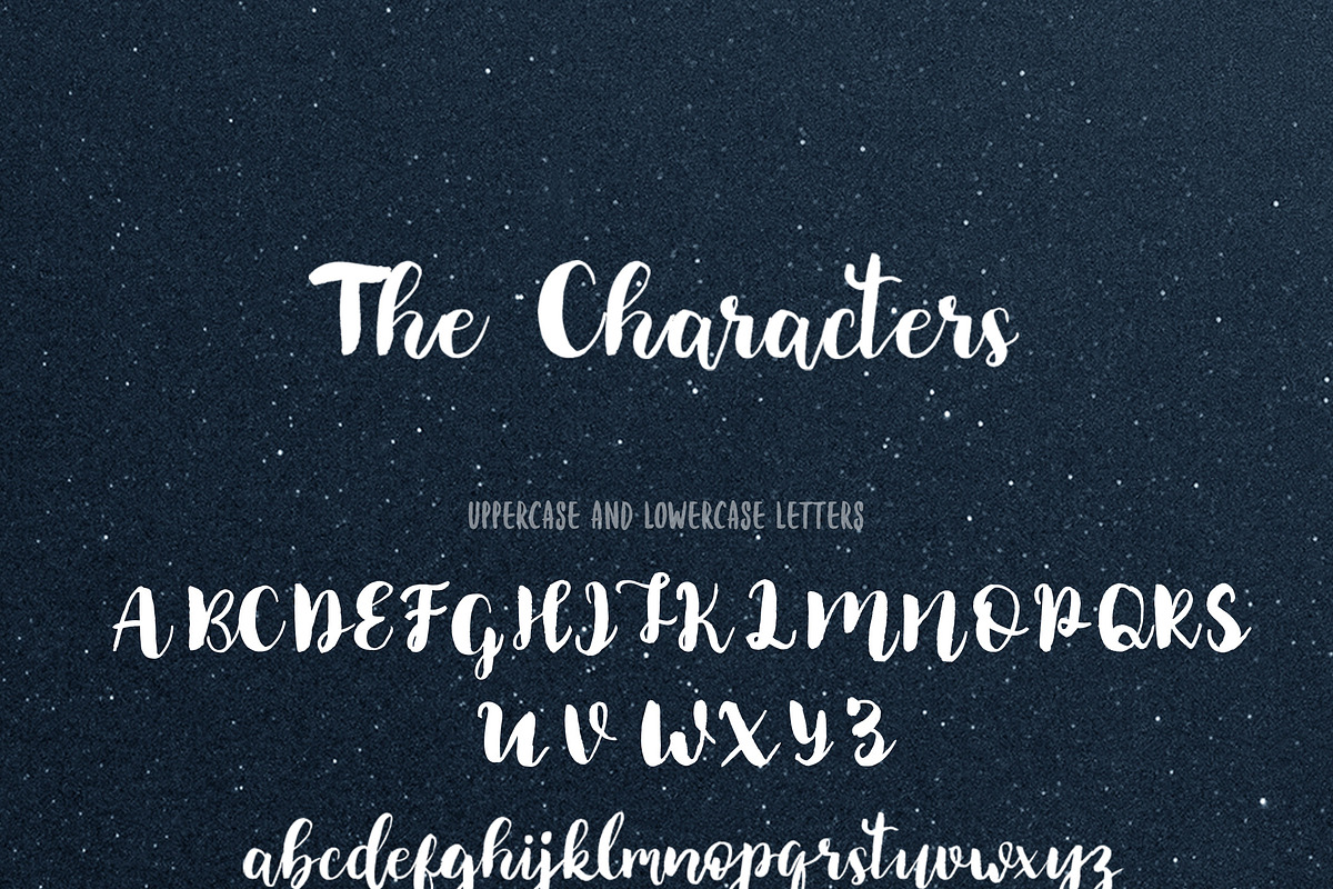 Brownie Brush Fonts preview 8