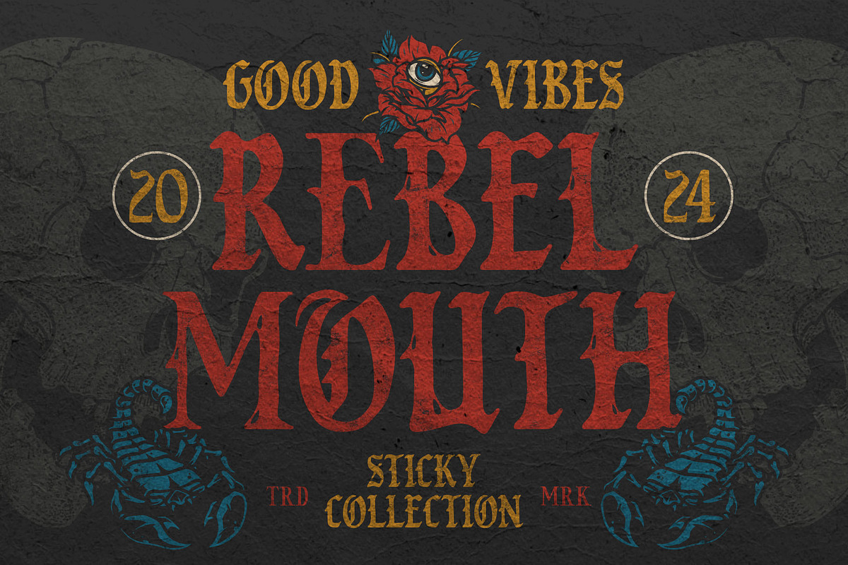 Black Poser Blackletter Typeface, a Blackletter Font by alit design (Photo 3 of 17)
