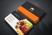 Restaurant Business Cards 2 in 1, a Business Card Template by Genereux Art (Thumbnail 3 of 10)