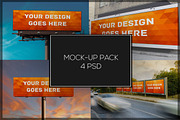 Billboard Mock-up Pack#1, a Packaging Mockup by vraiana (Thumbnail 1 of 5)