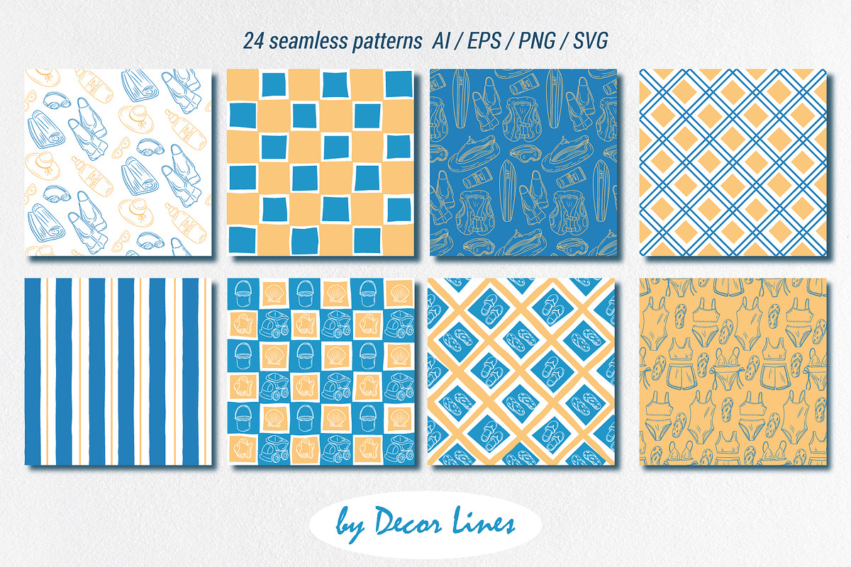 Coastal Vibe Doodles, an Object Illustration by Decor Lines (Photo 17 of 19)
