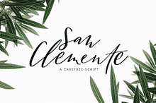 San Clemente | A Carefree Script