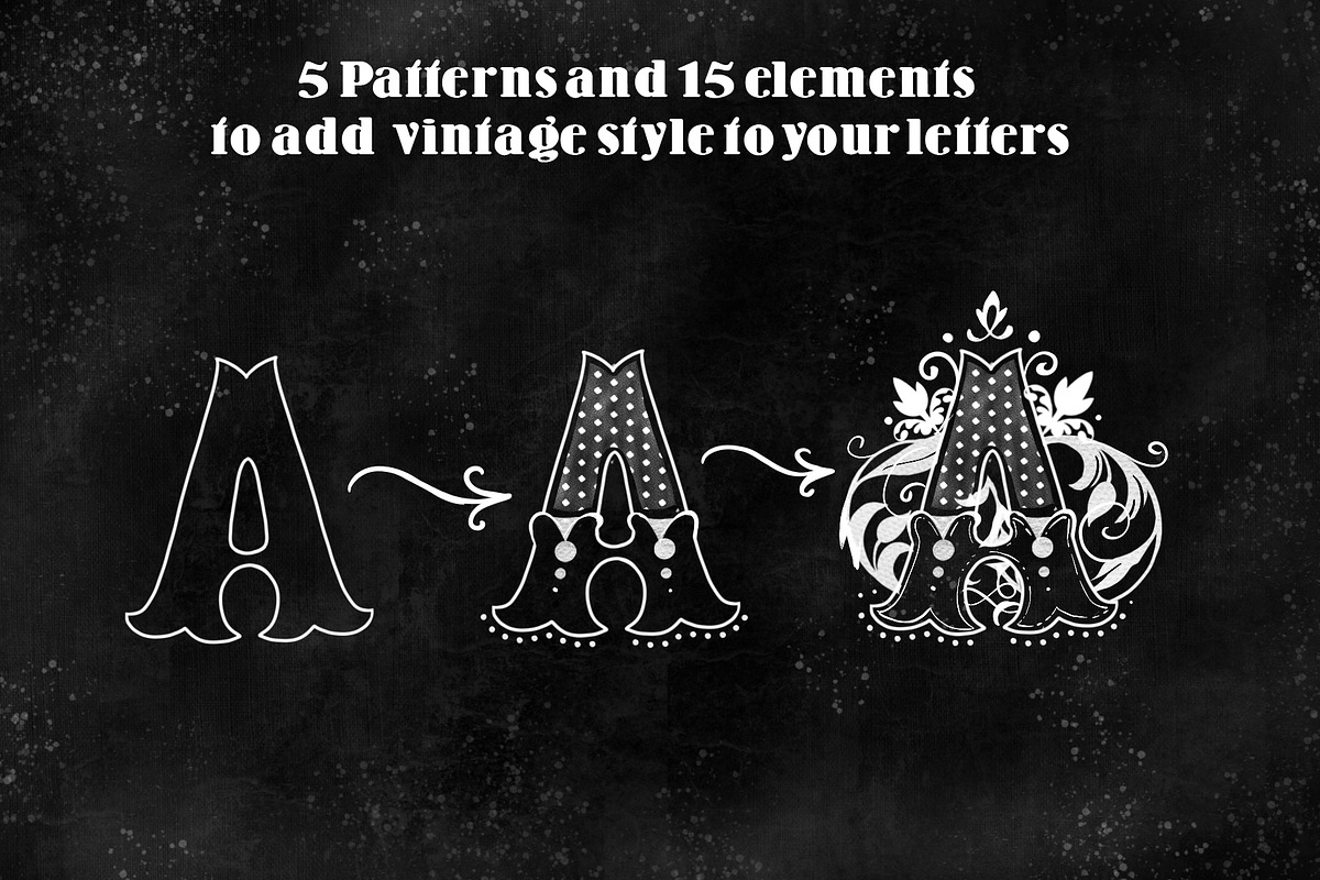 Procreate Vintage Lettering Bundle preview 4