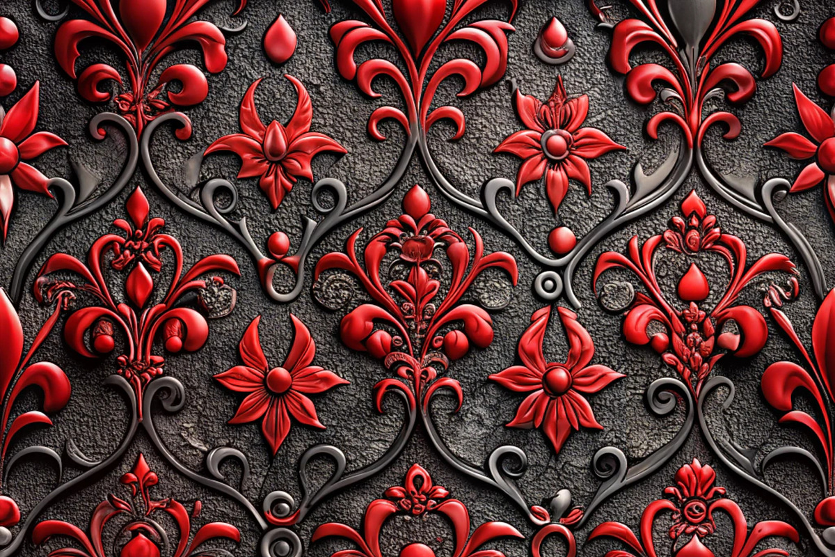 Gothic Leather Textures, Seamless, a Pattern Graphic by Wow Magic