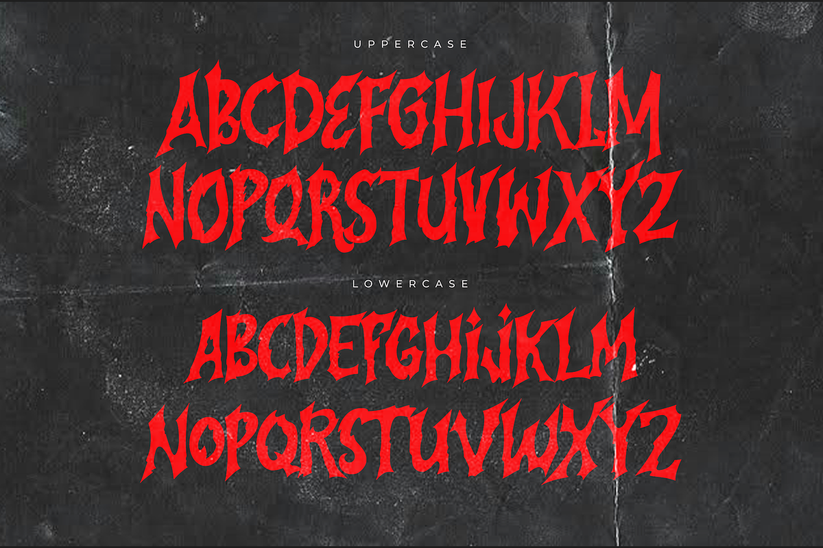 Another Nightmare, a Font by agnyhasyastudio (Photo 10 of 12)