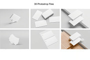 Business Card Mockup, an Advertising Mockup by zippypixelstudio (Thumbnail 5 of 8)