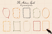 Autumn Halloween hand drawn set, a Seasonal Illustration by Madiwaso (Thumbnail 11 of 12)