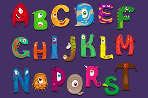 Funny Alphabet For Kids