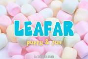 Leafar font, a Handwritten Font by Bololota Studio (Thumbnail 1 of 3)