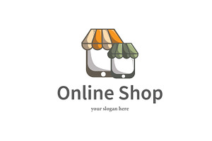 online shop shopping logo concept, a Branding & Logo Template by Maylianaw28