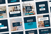 Real Estate Instagram Template Canva, a Social Media Template by Design District (Thumbnail 3 of 39)