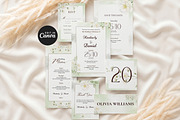 Sage Green Wedding Invitation Suite, an Invitation Template by Arslan (Thumbnail 1 of 6)