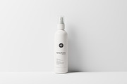 White Plastic Spray Bottle Mockups, a Packaging Mockup by MockupFree.Net (Thumbnail 5 of 7)