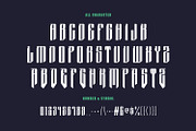 Starroz Futuristic Display Font, a Slab Serif Font by Maulana Creative (Thumbnail 7 of 7)