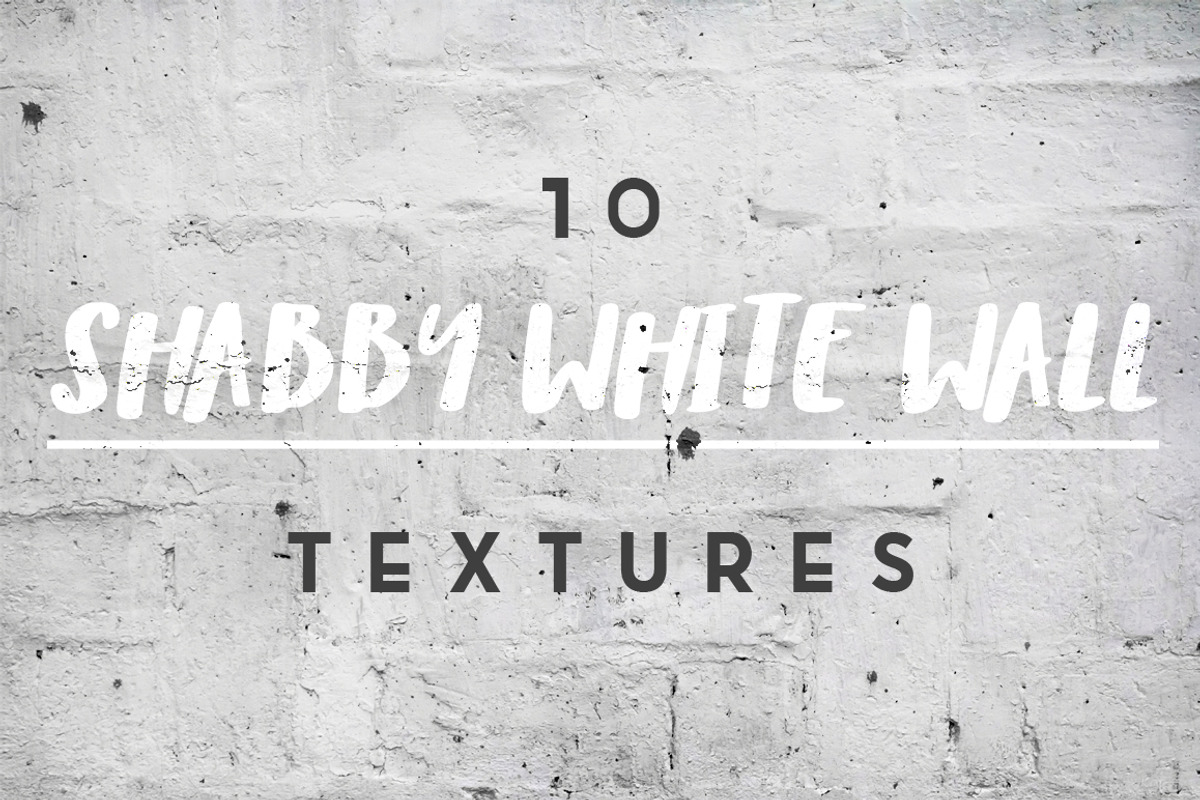 Shabby White Wall Textures, a Texture Graphic by c l a r a X Y (Photo 1 of 5)