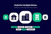 Buildings Icon Set, a Duotone Icon by Brickclay (Thumbnail 4 of 5)