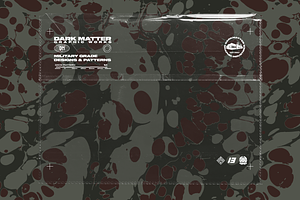 Seamless Marbled Camouflage Pattern