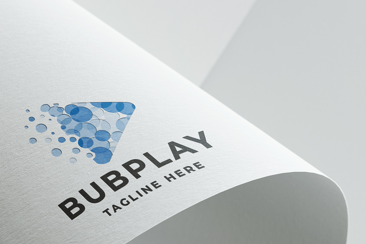 Bubble Play Logo, a Branding & Logo Template by Design_Planet