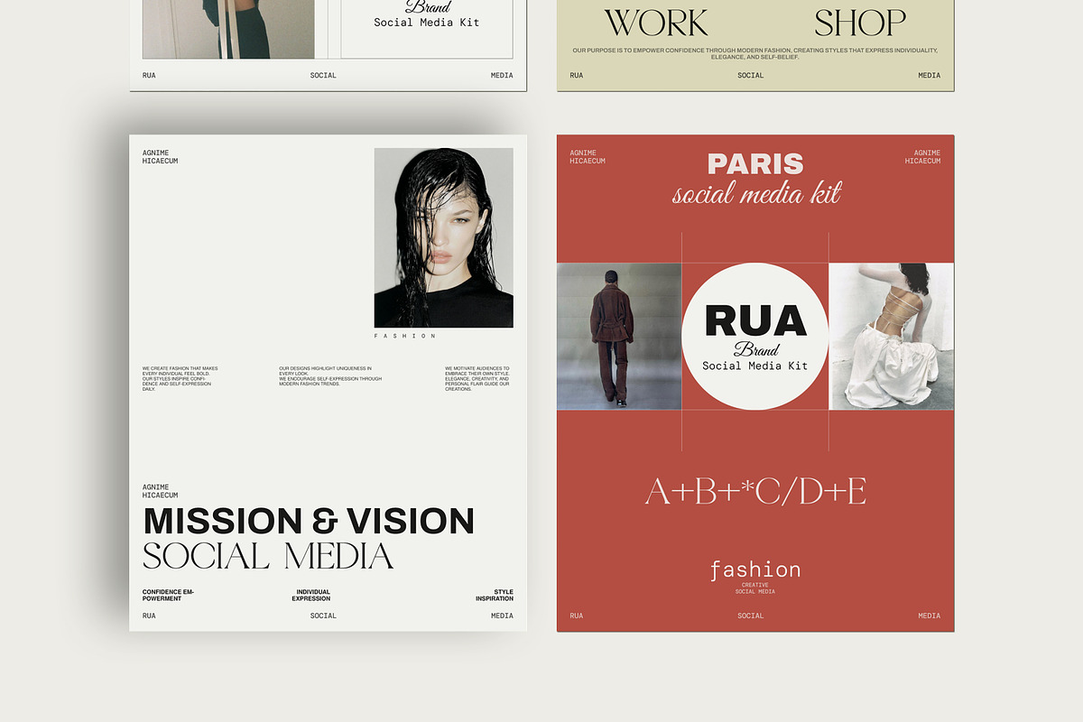 RUA | Social Media Kit, a Social Media Template by SparkPro (Photo 2 of 8)