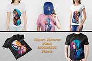 Hooded Girl clipart, an Object Graphic by DreamerStarCo (Thumbnail 5 of 5)