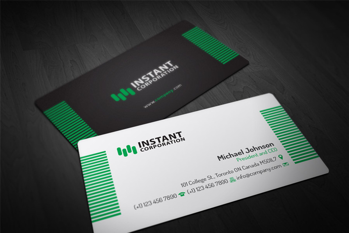 Corporate Business Card 23, a Business Card Template by RQ Designs (Photo 3 of 4)