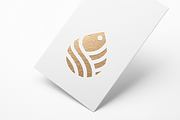 Fish Drop Logo 3, a Branding & Logo Template by D | S Creative Design (Thumbnail 3 of 3)