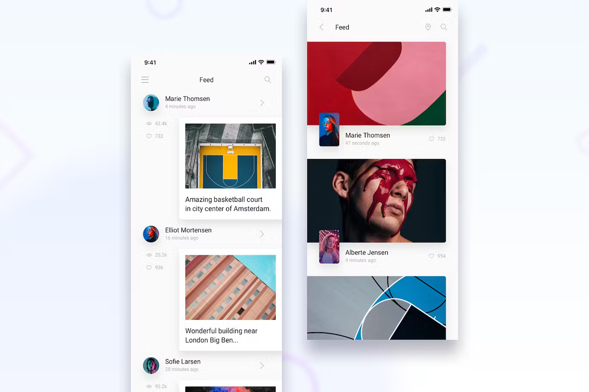 Brake UI Kit 2.0 - Social Media News, an UI Kit Template by Lumina_ui_ux202 (Photo 2 of 6)