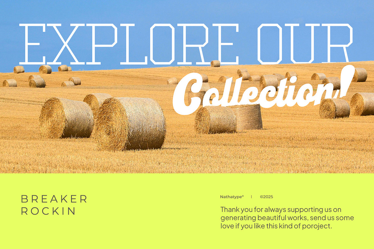 Breaker Rockin, a Script Font by Nathatype (Photo 21 of 21)