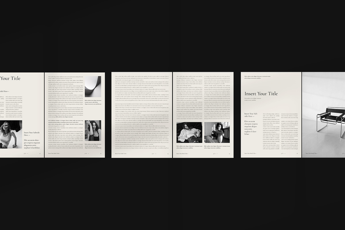 Book Layout & Magazine Template, a Brochure Template by Olion Lora (Photo 19 of 24)