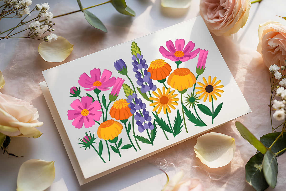 Watercolor Luxury Floral Clipart, a Decorative Illustration by ForhadGFX (Photo 5 of 13)