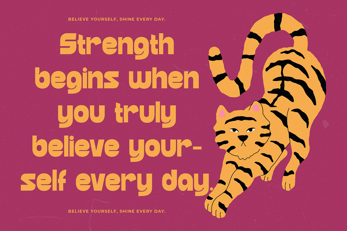 Grand Nights Modern Retro Font, a Sans Serif Font by timelesstype.co (Photo 3 of 15)