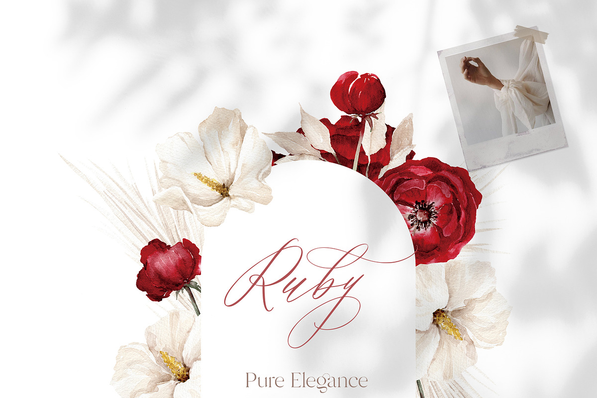 Watercolor Flowers - RUBY, an Illustration by Beigetime (Photo 12 of 13)