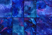 Space watercolor textures, a Texture Graphic by Anna's Creative Store (Thumbnail 2 of 5)